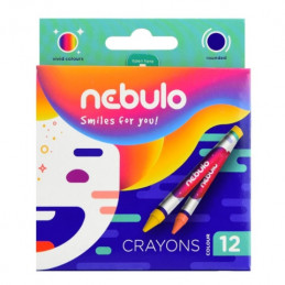 Nebulo Zsírkréta 12 színű