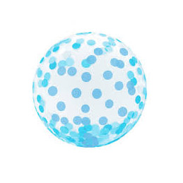 Lufi confetti metál kék 15gr