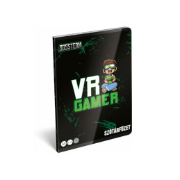 Lizzy füzet A5 szótár VR Gamer