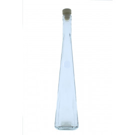Üveg palack piramide 0,5l