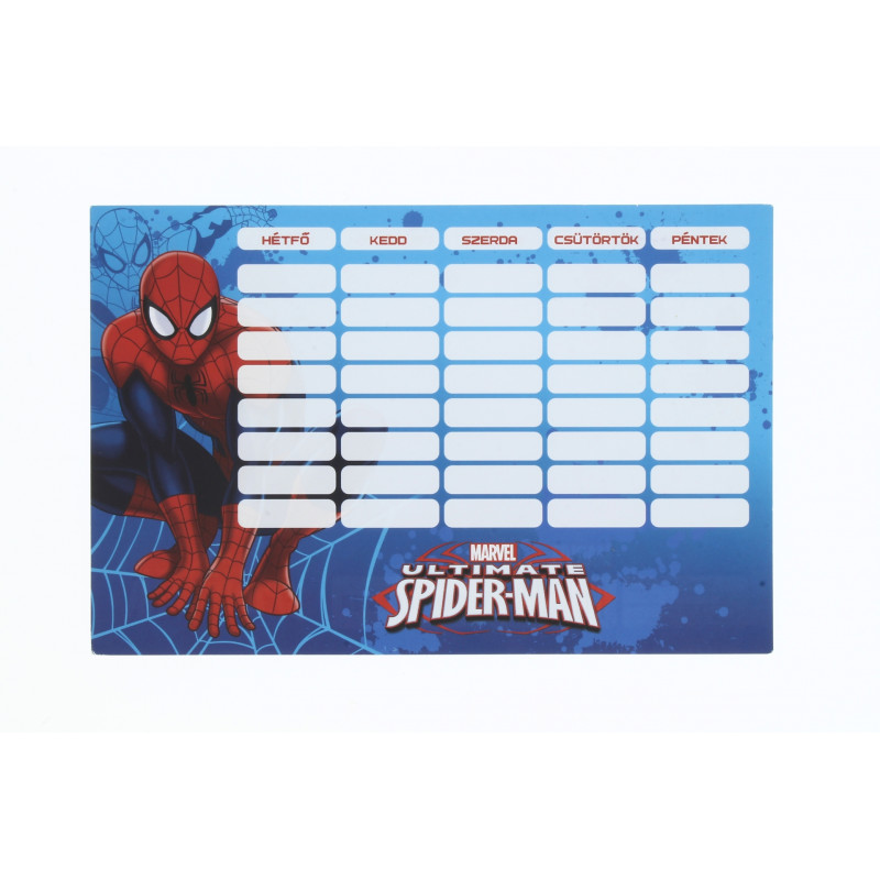 Lizzy Card órarend Spider-Man