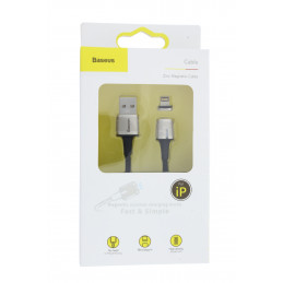 Baseus 2,4A Micro kábel USB/iPhone mágneses töltőfej 2m