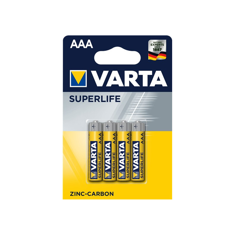 Varta superlife AAA féltartós elem 4db/csomag