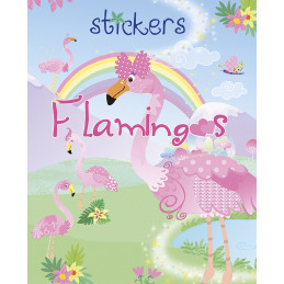 Flamingo stickers matricás...