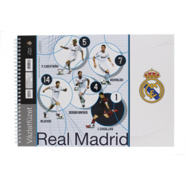 Vázlatfüzet B/4 Real Madrid