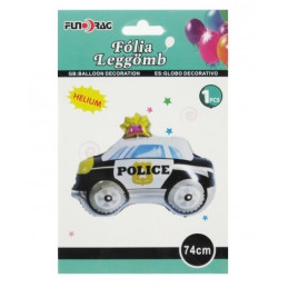 Fólia lufi 74cm rendőrautó